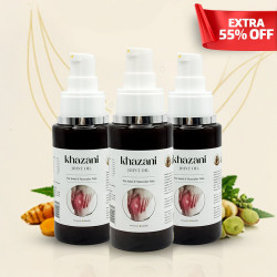 Khazani Joint & Muscle Pain Relief Oil (Pack of 3)